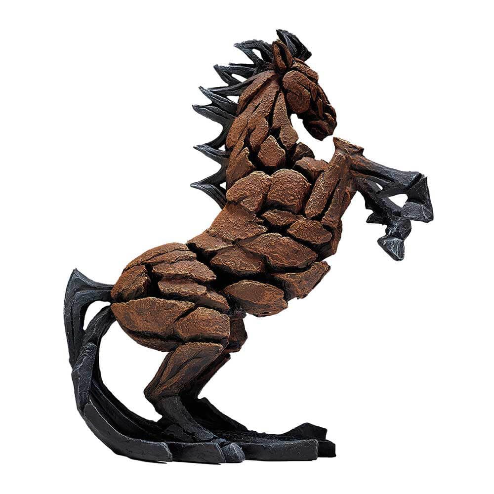 Figurine Cheval sculptée Enesco 33 cm : finissez-en avec un buffet vide