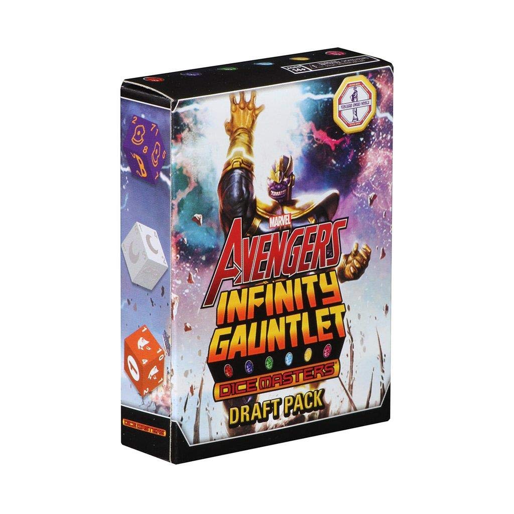 WizKids | Avengers Infinity Gauntlet Countertop Display: Marvel Dice Masters | Miniature Game | Ages 14+ | 60+ Minutes Playing Time, WZK74093