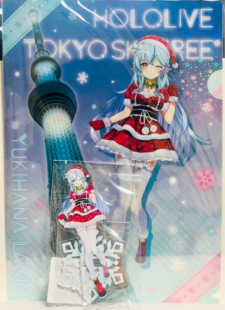ホロライブ　ラミィ　クリアファイル　アクリルスタンド　ミニタペストリー　セット Amazon.co.jp: ホロライブ 雪花ラミィ アクリルスタンド クリア