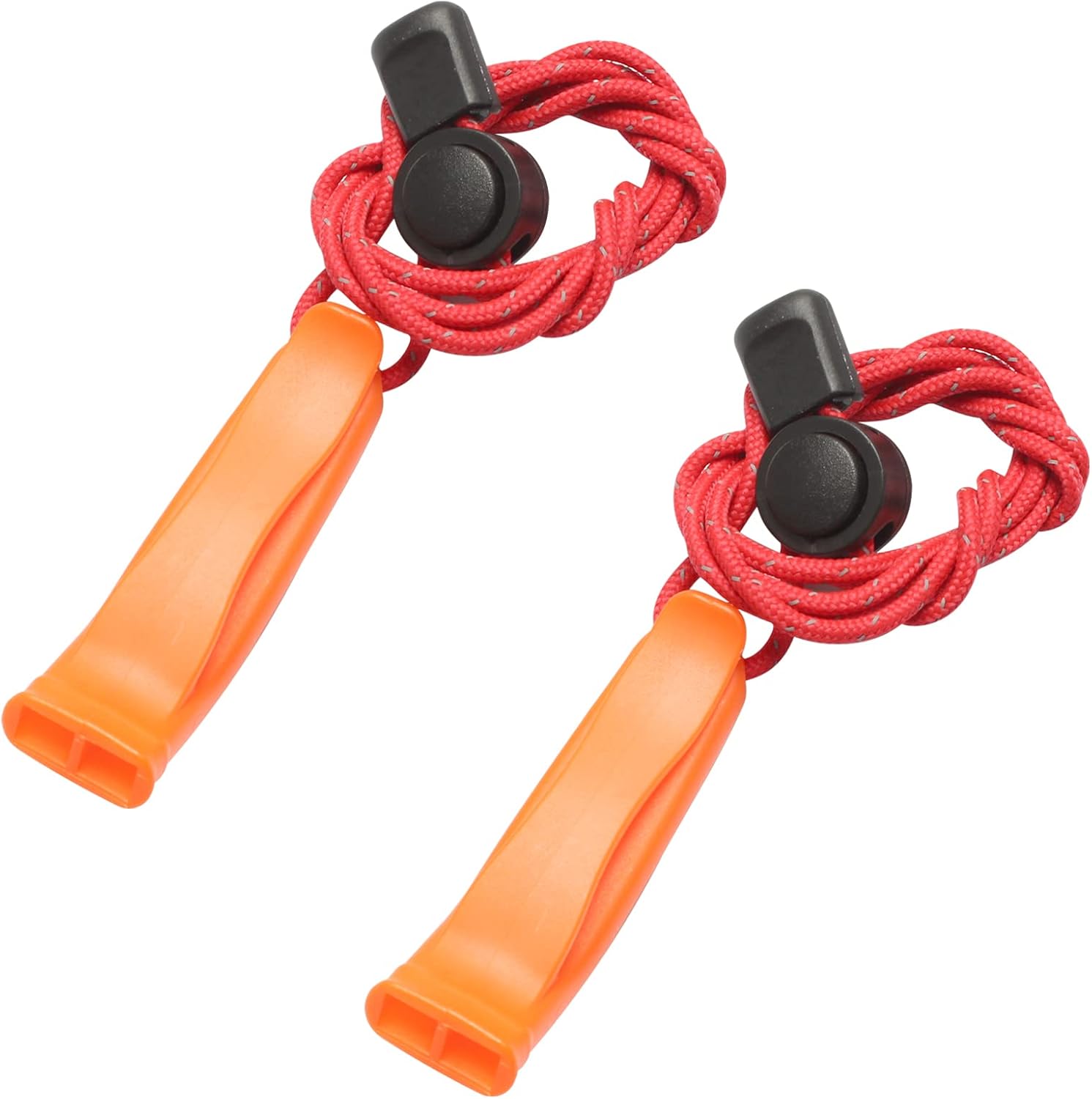 Emergency Whistles with Lanyard, Plastic Whistles Super Loud Safety Whistle, Ideal for Kayaking, Boating, Swimming, Water Survival, Hiking, Camping, Climbing Emergency Whistles with Lanyard, Plastic Whistles Super Loud Safety Whistle, Ideal for Kayaking, Boating, Swimming, Water Survival, Hiking, Camping, Climbing