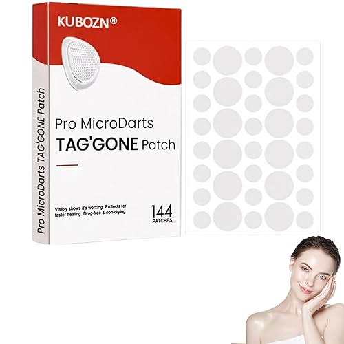 Kubozn Pro Microdarts Nano Patch, parche natural para el cuidado de la piel y la cara, parche de microdardos Kubozn Pro  Parches para espinillas