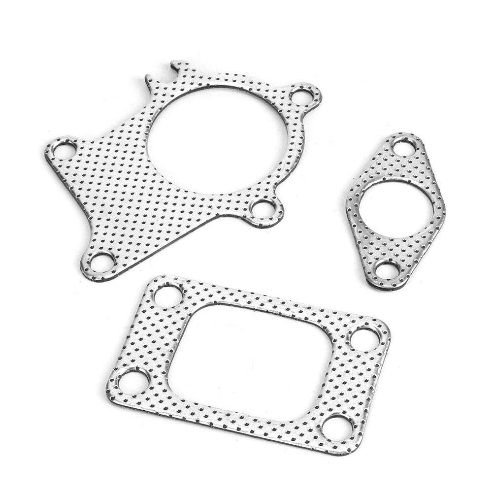 Suuonee Turbocharger Gasket, 38mm/1.5in Gasket 5Bolt