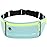 USHAKE Slim Running Belt, Workout Fanny Pack for Men Women,Exercise Waist Pack for Apple iPhone Holder, Runner Belt for Running Walking Cycling Camping Gym Mint blue