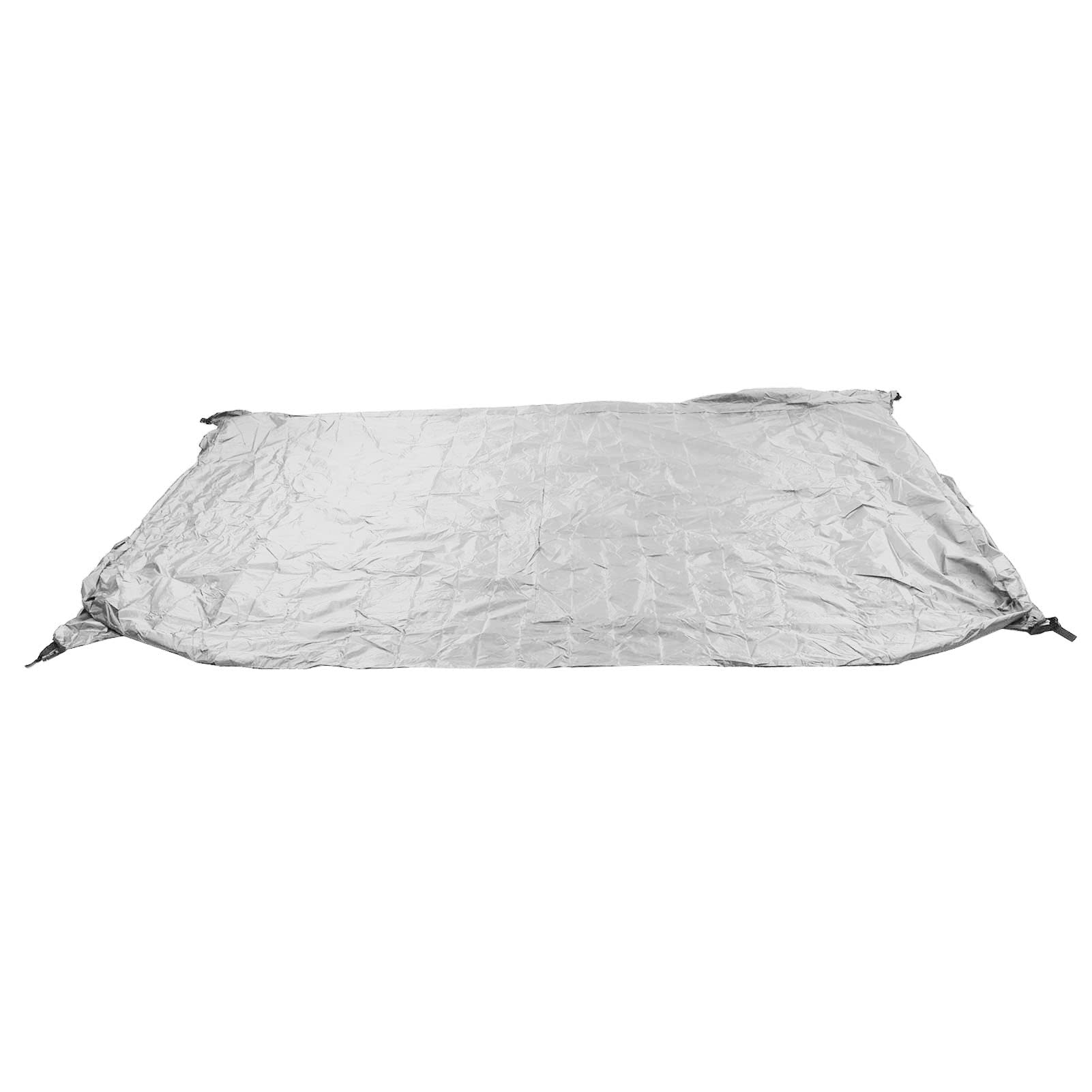 Cubierta para mesa de ping pong gris de exterior impermeable y con revestimiento plateado