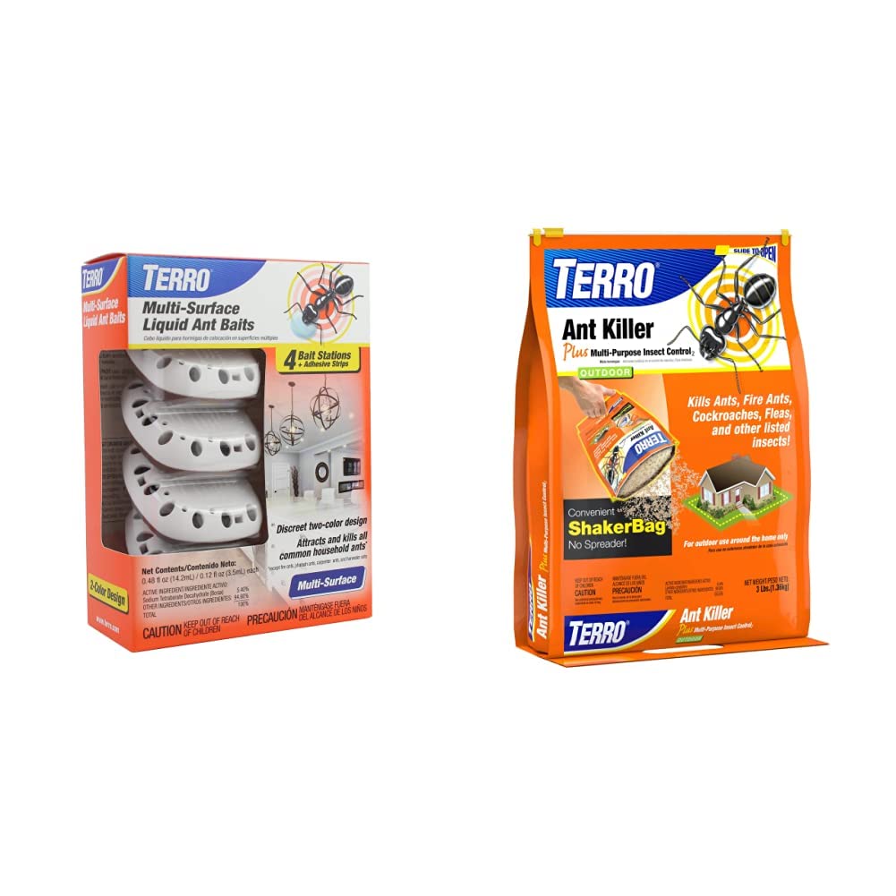 Buy TERRO T334B Indoor MultiSurface Liquid Ant Bait and Ant Killer 4