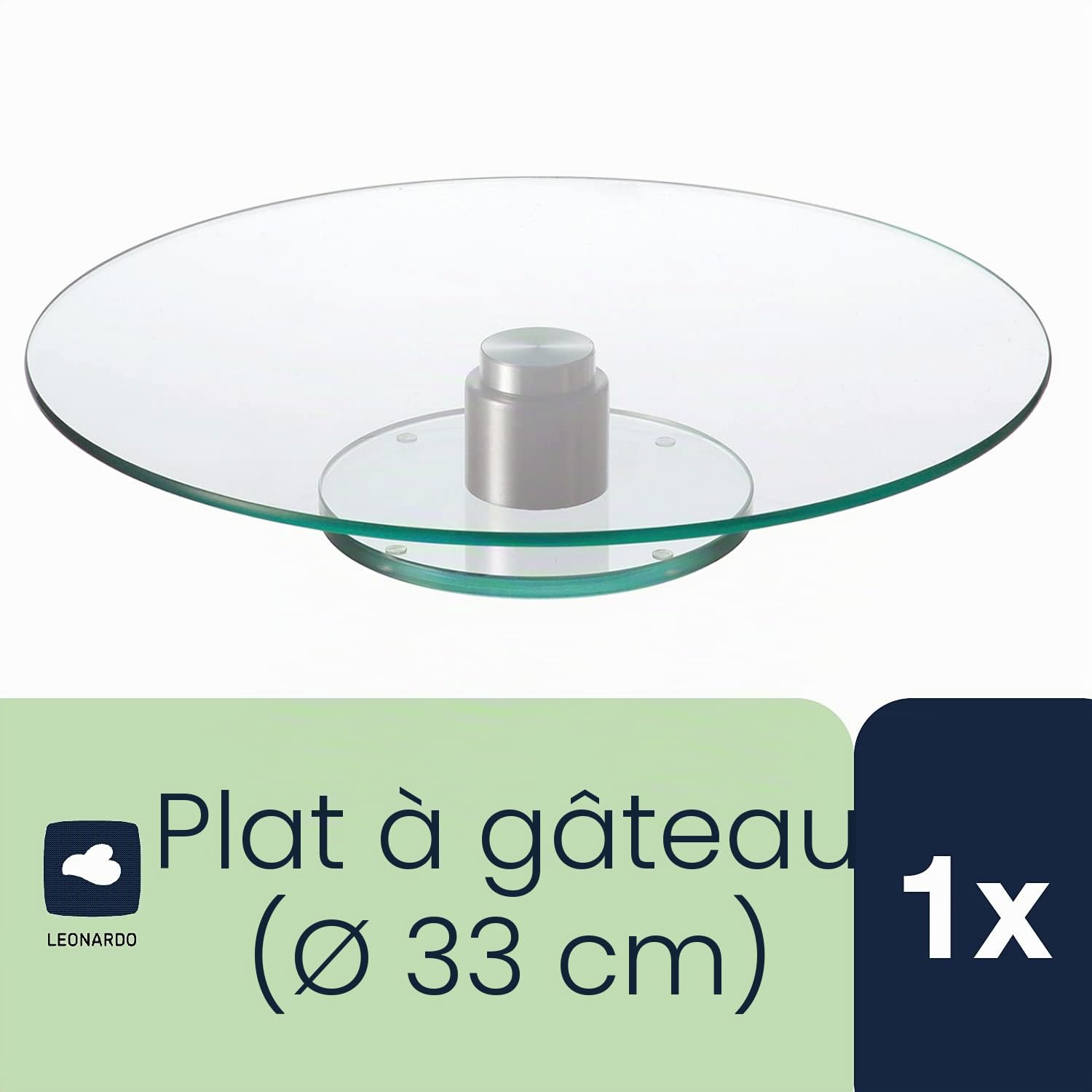 Leonardo 44064 Plat à Tarte 33 Turn