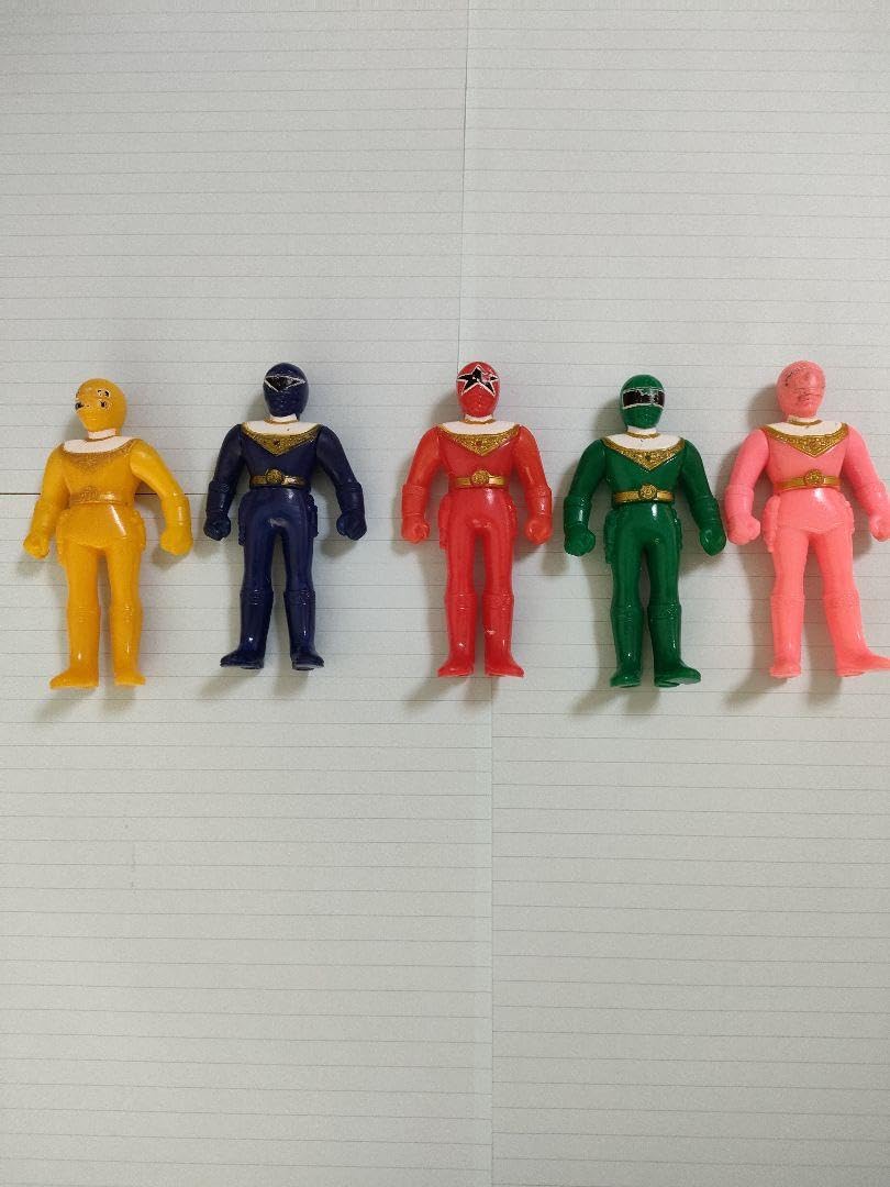 ★ソフビ人形　超力戦隊オーレンジャー/5セット　バンダイ/東映 2025年最新】Yahoo!オークション -オーレンジャー5セットの中古