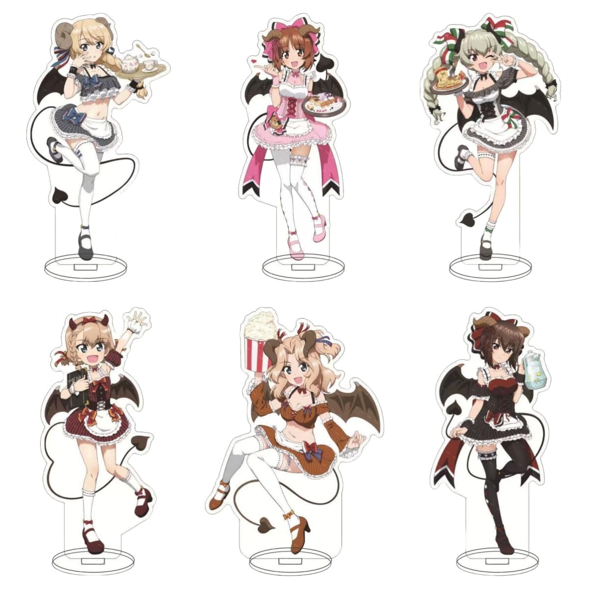 ガールズ＆パンツァー アクリルスタンド 11種類 ガルパン 西住みほ ダージリン ガールズ＆パンツァー アクリルスタンド 11種類 ガルパン 西住