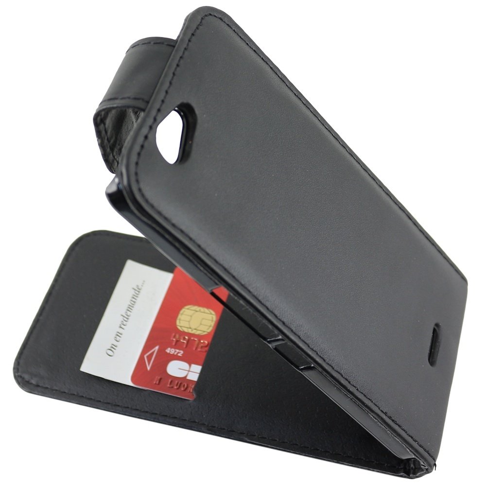 Housse - XEPTIO - Wiko Fever 4G - Ultra Slim - Cuir PU - Stand intégré