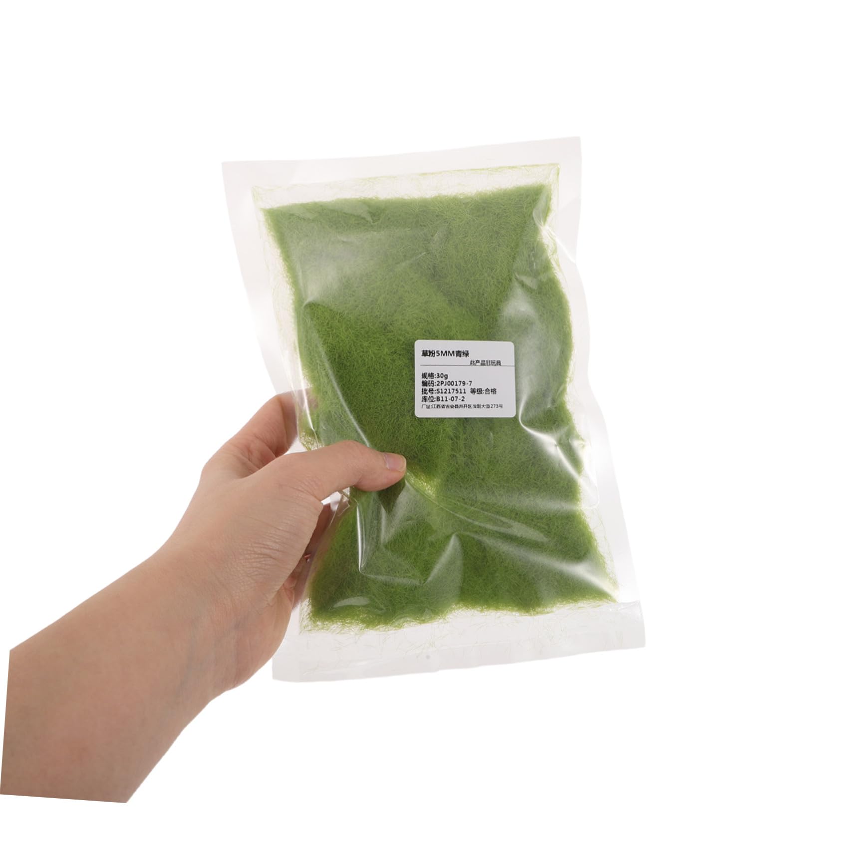 Künstliches Moos 300g aus Nylon mit Realistischer Textur für Bastelarbeiten | Grün, für Pflanzgefäße und Aquarium, Vielseitige Deko für Indoor Szenen