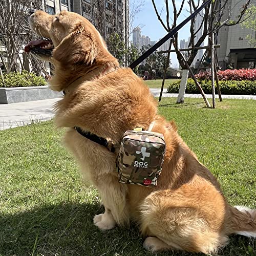 Portable Dog First Aid Kit 72 PCS Medical Supplies with Thermometer Emergency Blanket Splint Pet Emergency Bag for Camping Walking Cycling Car Hiking Portable Dog First Aid Kit 72 PCS Medical Supplies with Thermometer Emergency Blanket Splint Pet Emergency Bag for Camping Walking Cycling Car Hiking