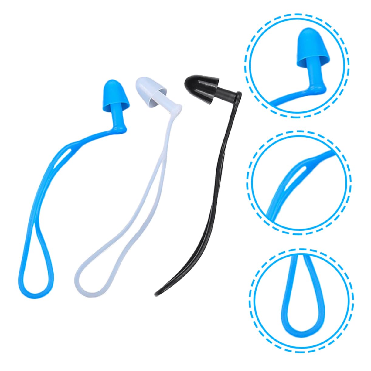 Balacoo Silicone Adult Ear Plugs for Sleep Swimming Bathing Water Sports Snorkeling Protection