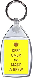 Keep Calm and Make a Brew - Keyring