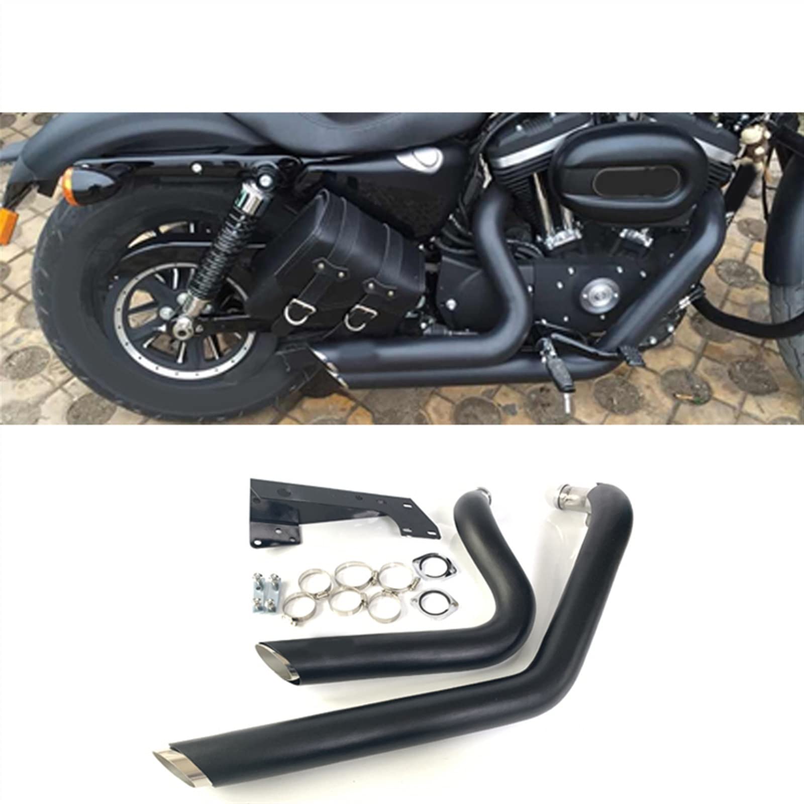 【専用ページ】 排気マフラー に適合するハーレー スポーツスター XL1200C に