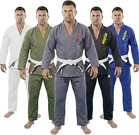 Quimonos Brazilian Jiu Jitsu Gi para homens e mulheres BJJ Gi Grappling Kimonos tecido leve pré-encolhido uniforme de artes marciais