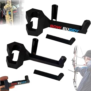 Heavenonit Twist-On 2.0 “XL” Bow Buddy, Universal Bow Hanger for Trucks Suvs Printed from ASA Not Melt Warp Spacer 20% Stronger Quick Install Headrest Holder Portable Car Compound Mount(G)