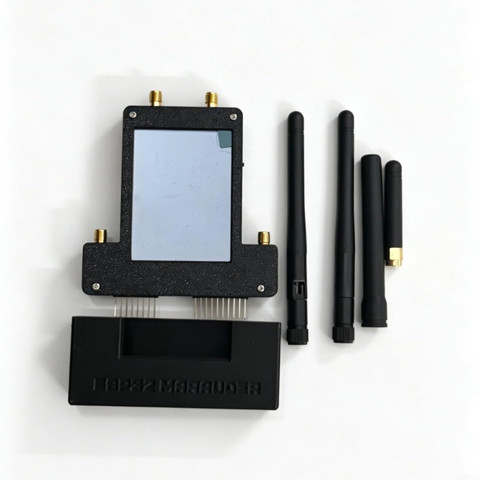 ESP32-C5 Modulo di espansione con display da 2,8 pollici, compatibile con Flipper per zero, WiFi 5G, 433 MHz RF & GPS, scheda di sviluppo per apprendimento, test e analisi dei dati (nero)