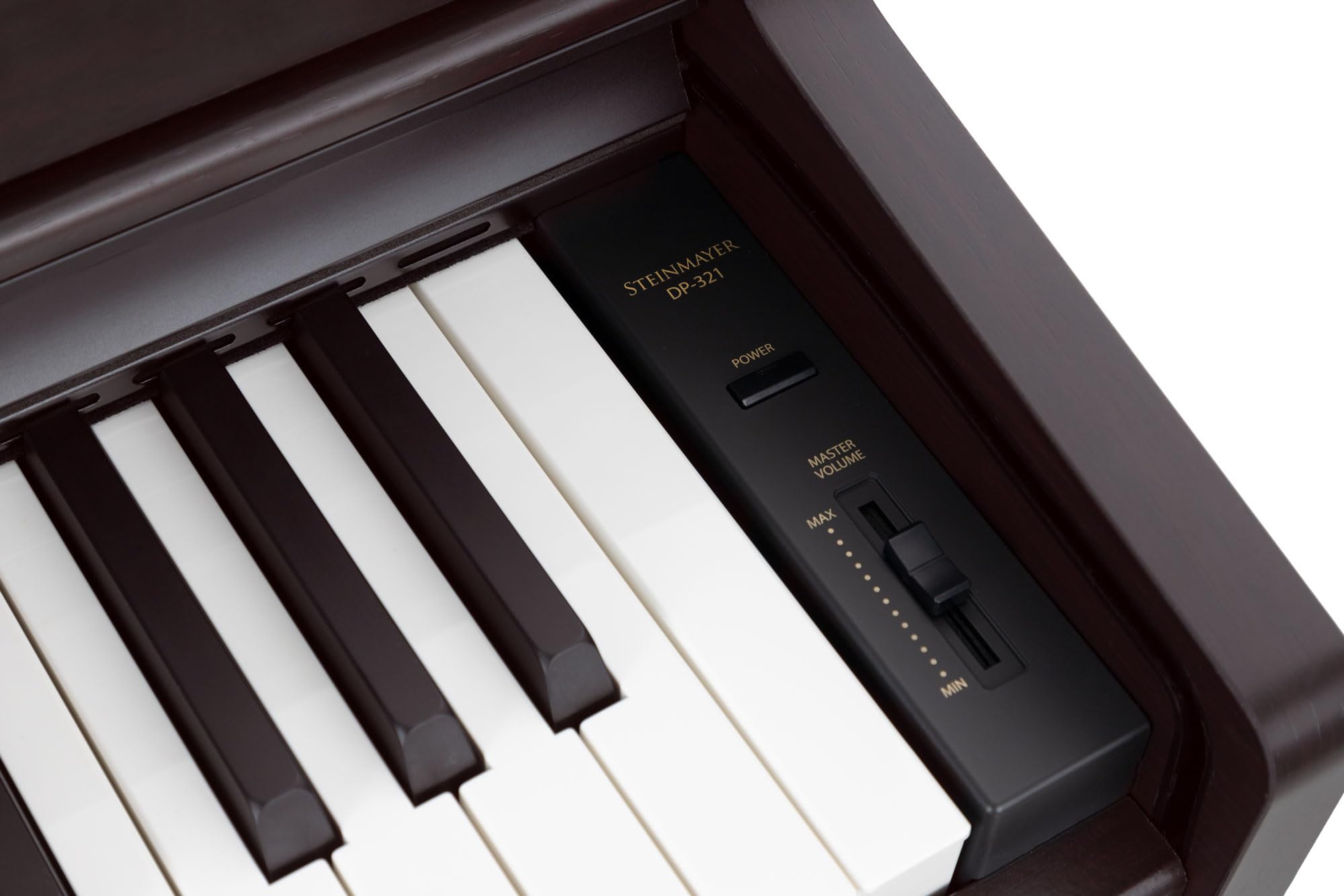 DP-321 RW Digitalpiano - 88 Tasten mit Hammermechanik - Ebony/Ivory Touch - Bluetooth Audio/MIDI - Set inkl. Klavierbank, Kopfhörer und Schule - Rosenholz