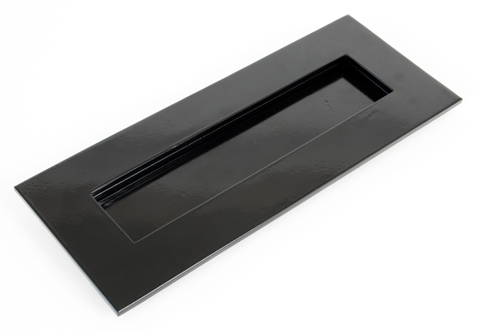 From The Anvil Black Small Letter Plate