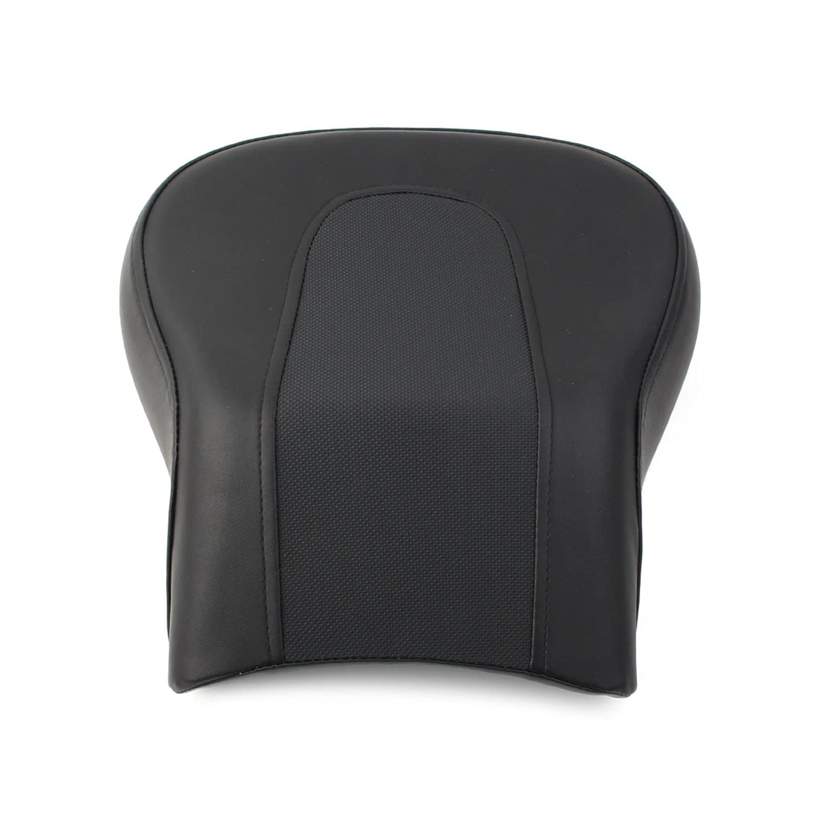 Gao Ll Motorbike Rear Passenger Seat Pillion Black Leather