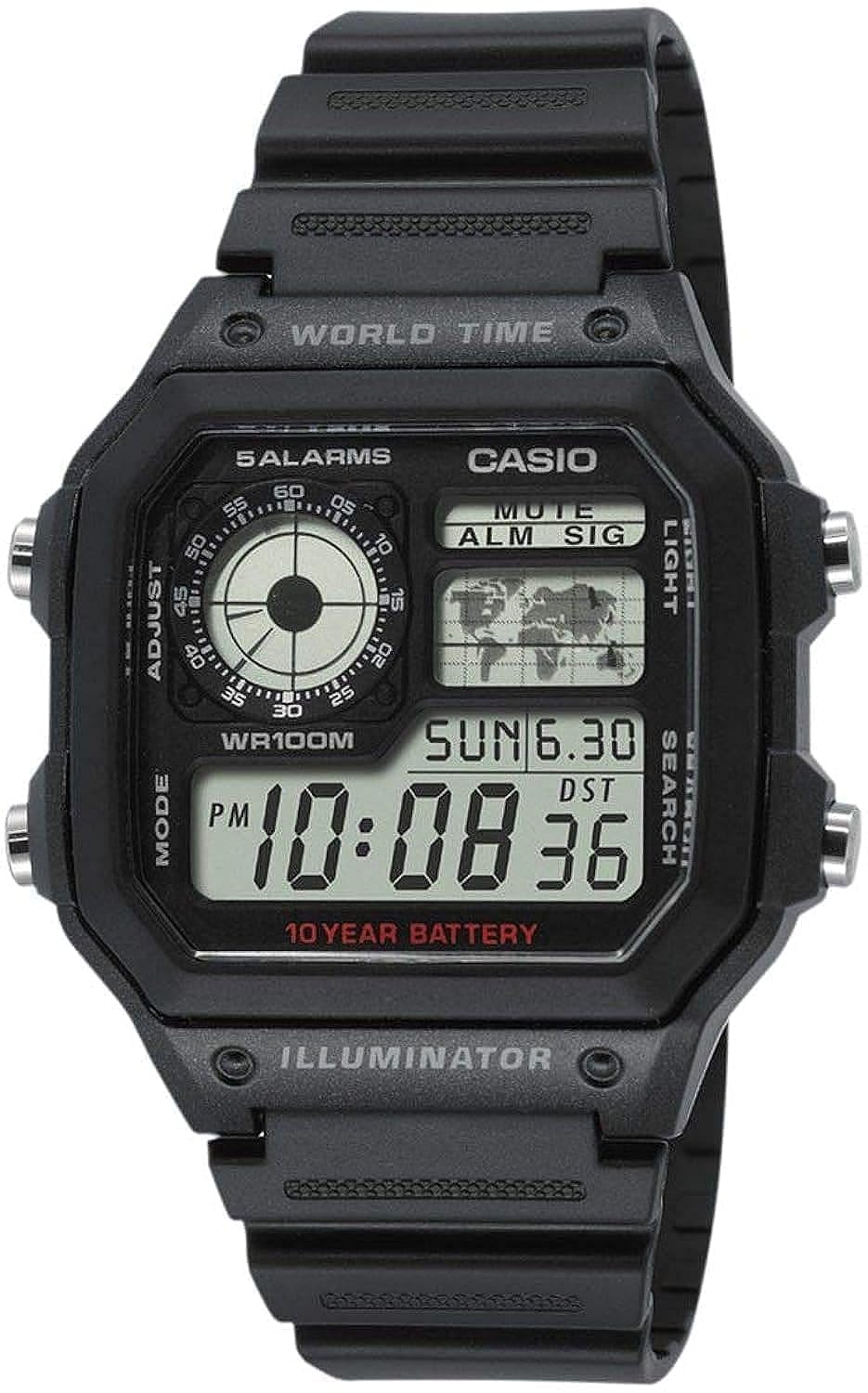 Casio ساعة يد AE-1200WH