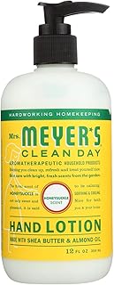 Mrs.Meyers Clean Day Hand Lotion - Honeysuckle - Case of 6-12 Fl Oz