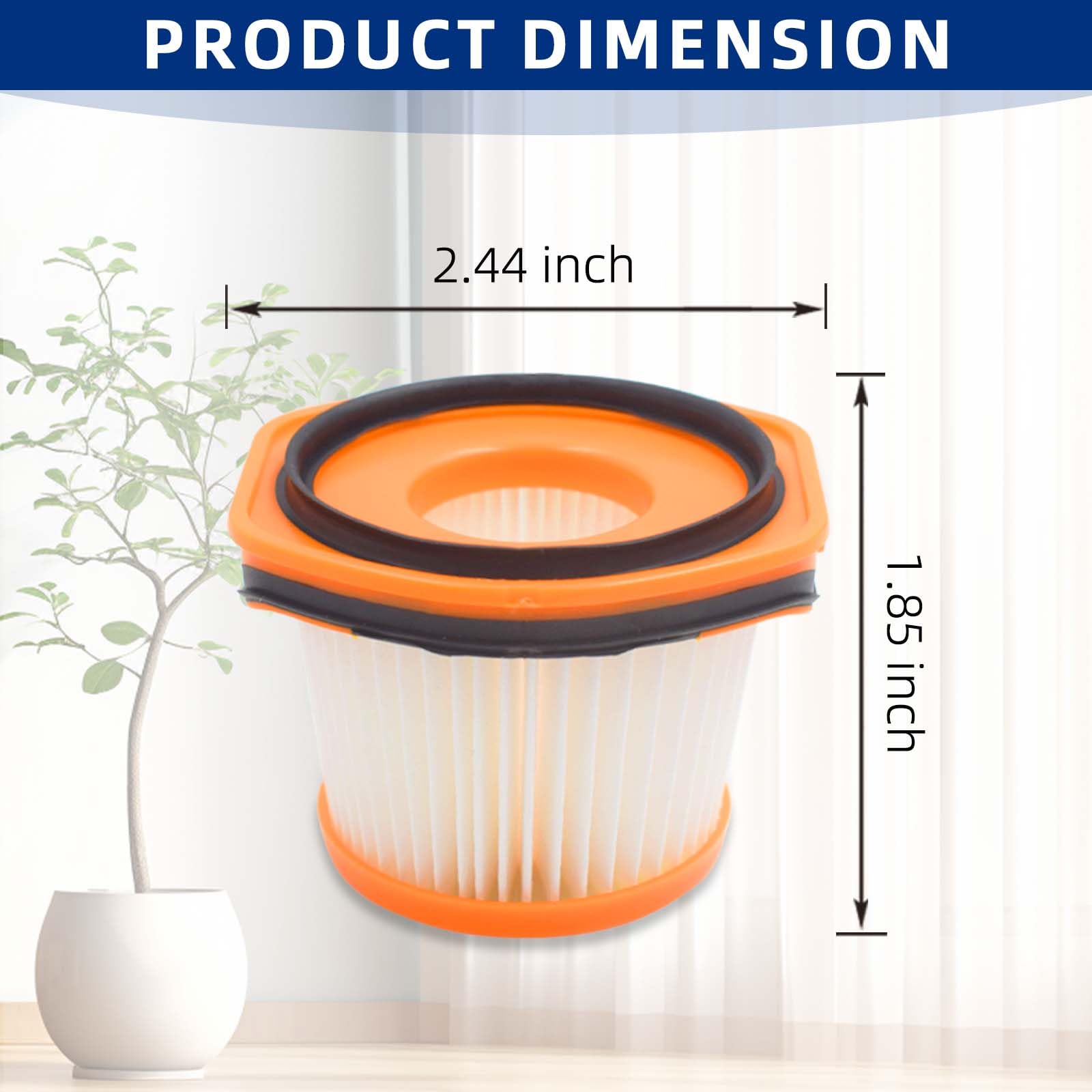 3 Filtros HEPA Para Sistema Shark Wandvac Xffwv360 Ws620 Ws630 Ws632 Repuesto Para Aspiradora Spa