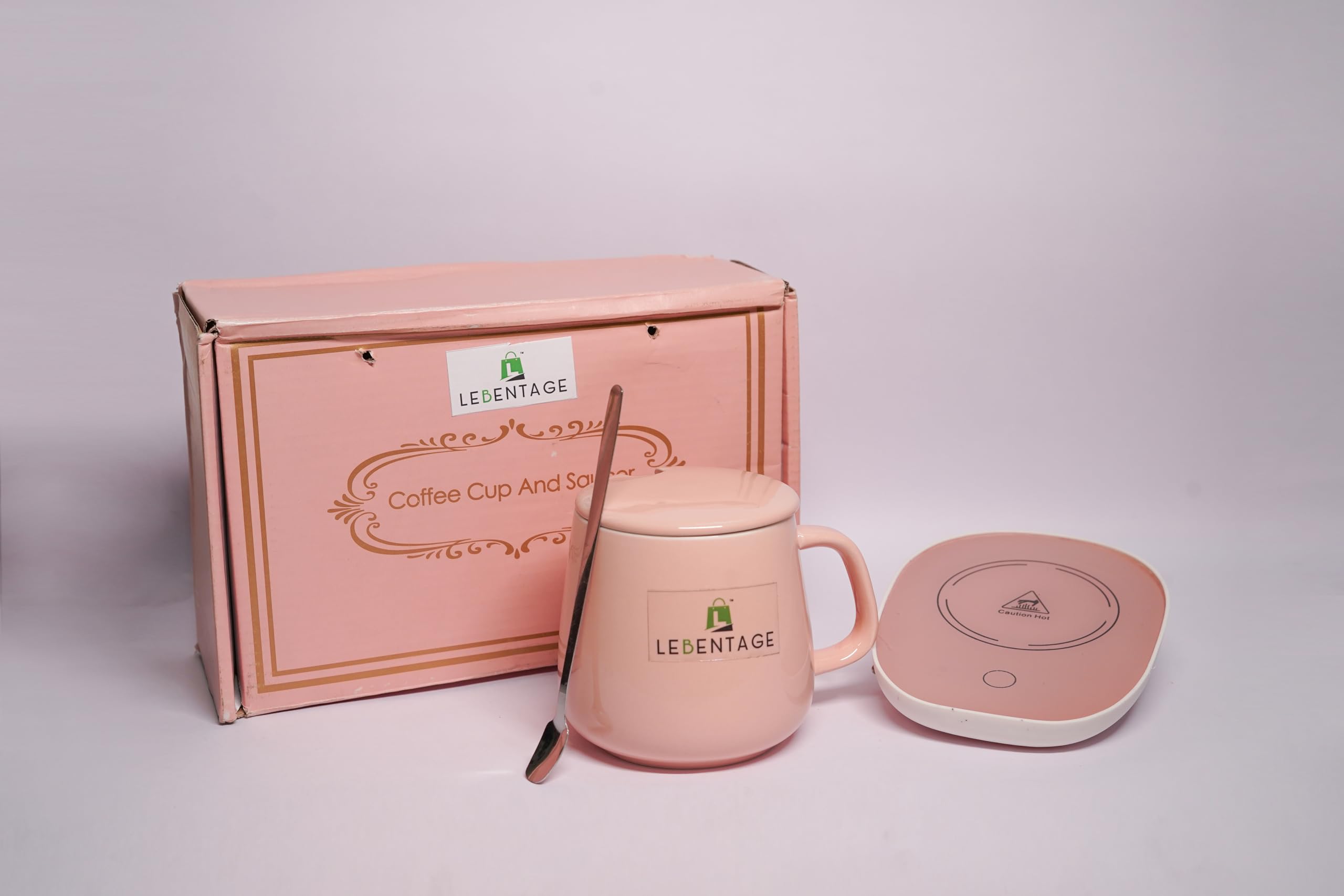 See full amazon price history chart for LEBENTAG Electric Ceramic Mug with Warmer Plate | Keeps Hot Beverages Warm | Perfect for Coffee, Tea & Milk | Auto Shut-Off | Includes Spoon & Lid (Pink Color) LEBENTAG Electric Ceramic Mug with Warmer Plate | Keeps Hot Beverages Warm | Perfect for Coffee, Tea & Milk | Auto Shut-Off | Includes Spoon & Lid (Pink Color) (B0DFVF1FJ7) Amazon Price History, Amazon Price Tracker