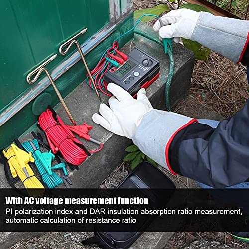 Digital Resistance Ground Earth Tester Ut501A 1000V Insulation Resistance Tester Earth Ground Resistance Earth Ground Resistance Meter Multimeter Voltmeter Earth Resistance Tester #TOP3