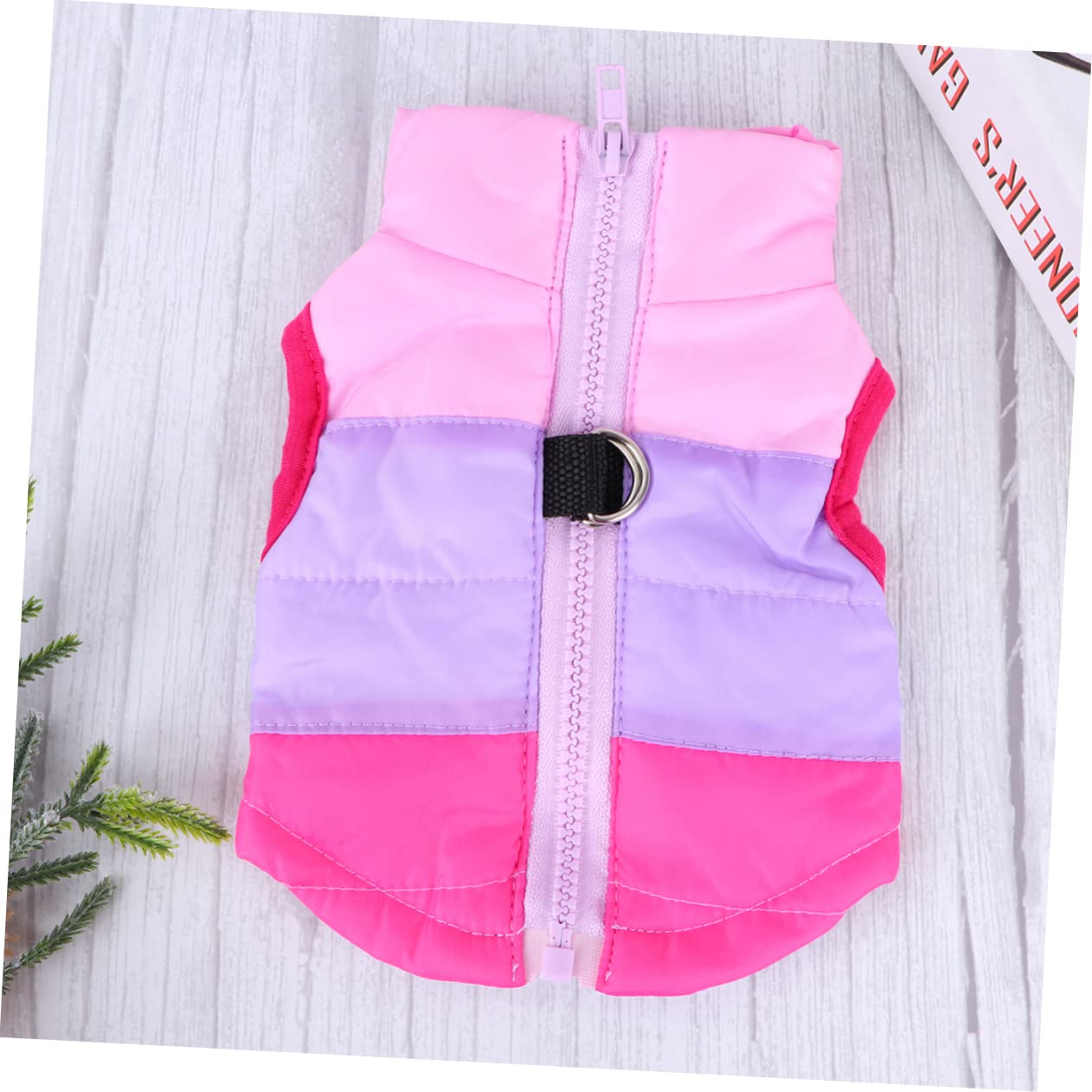 WOONEKY 3 Stücke Hund Regenmäntel Weste Hund Jacke Weiche Baumwolle Pet Supplies