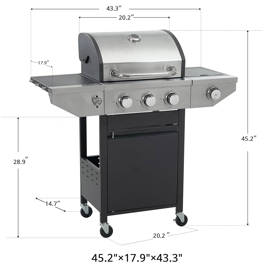 バーベキュー・調理用品 BBQ GRILL S GRILL RECTANGLE Portable BBQ Charcoal Grill Stainless Steel Charcoal Grill