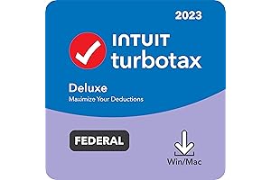 TurboTax Deluxe 2023 Tax Software: Simplify Your Tax Prep
