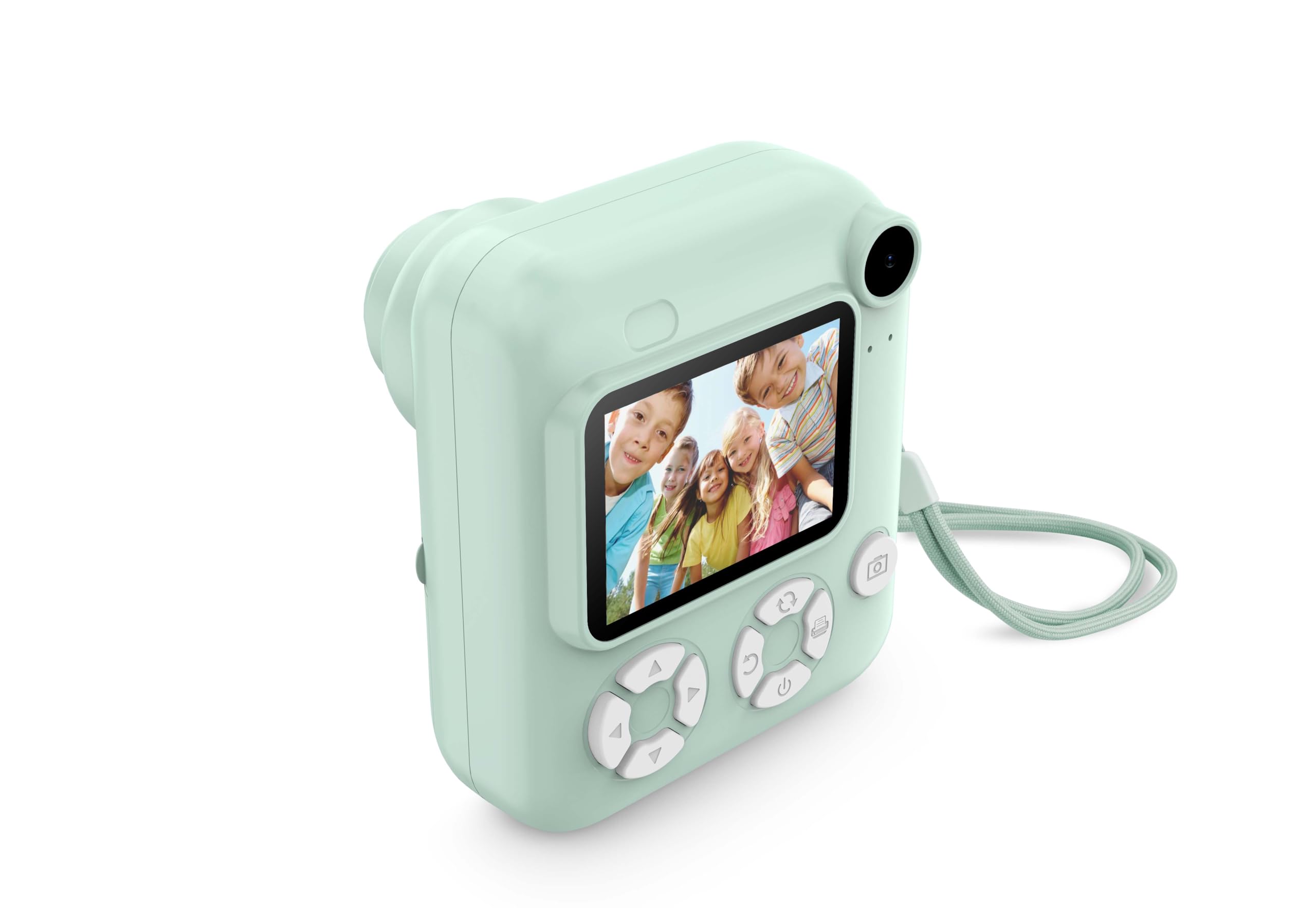 Northpoint Instant Kamera Sofortbildkamera Kinder 12MP, Thermodruck, HD-Videoqualität, Spiele, MP3-Funktion