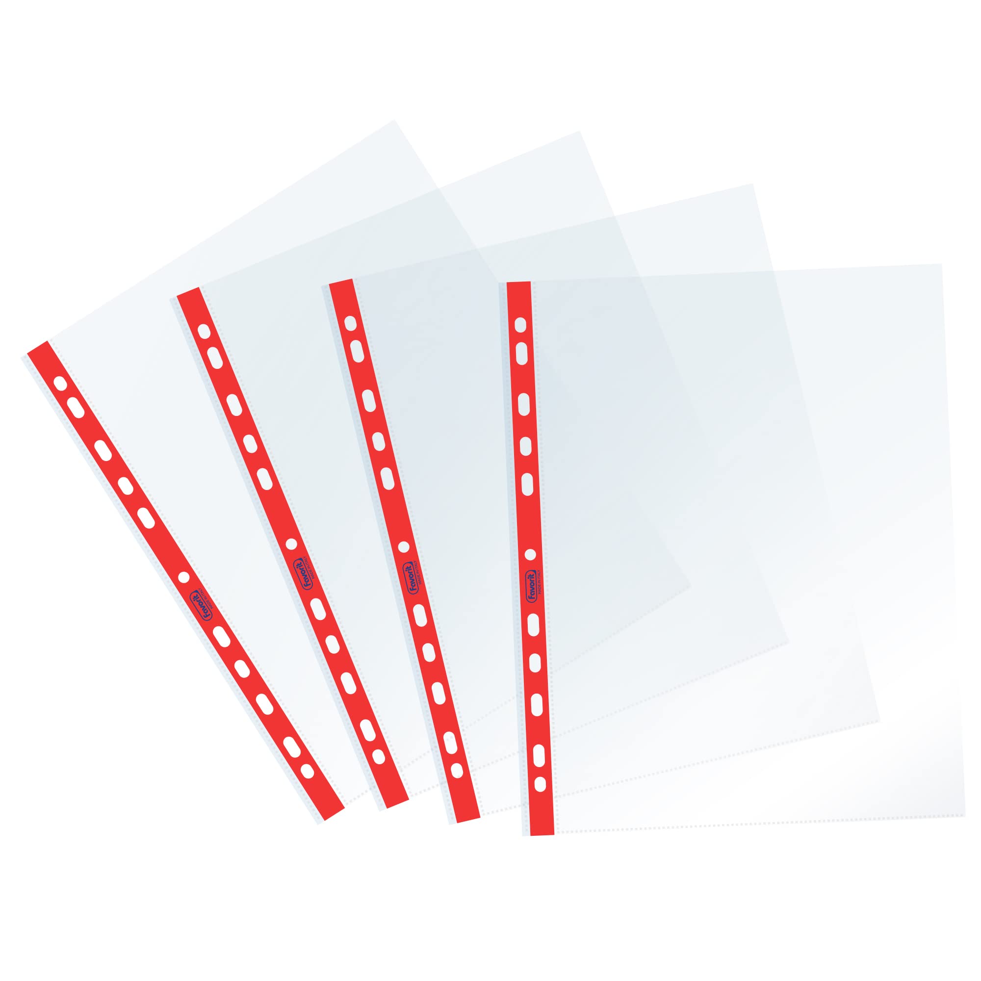 Favorit 94525 25 Perforated Envelopes with Red Stripe Sprint, 22 X 30 Cm