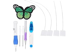 Embroidery Punch Needle Kit with Case