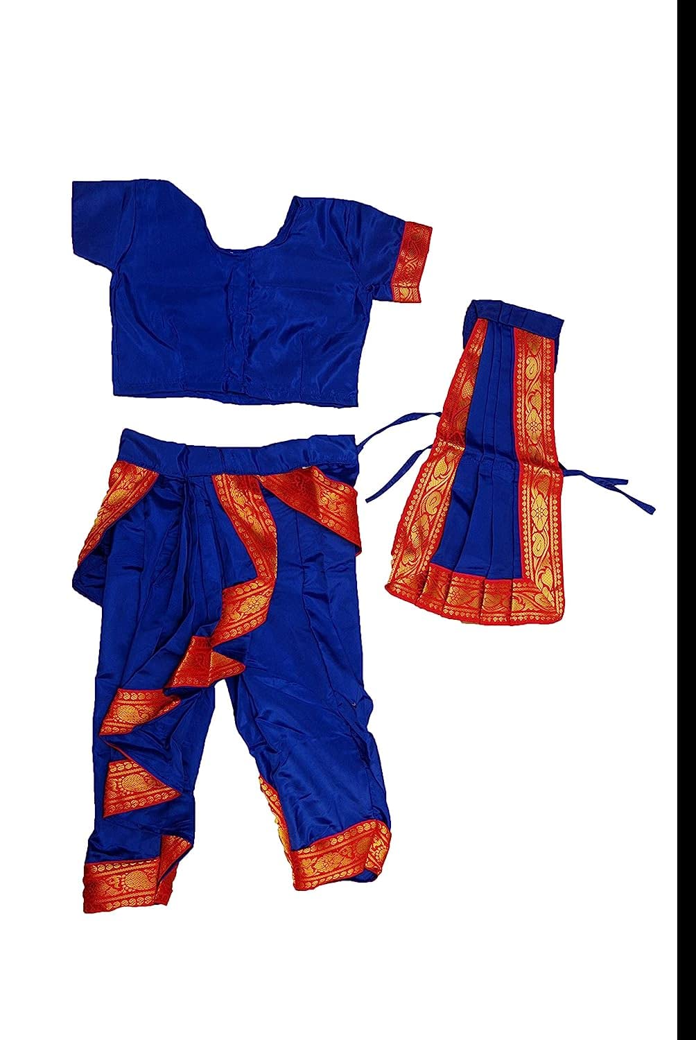 FLIPWORLD Flip Enterprises Odissi Traditional Costume -Color (Blue) (12-14 YEARS) (B0C3GF3D5J) Amazon Price History, Amazon Price Tracker