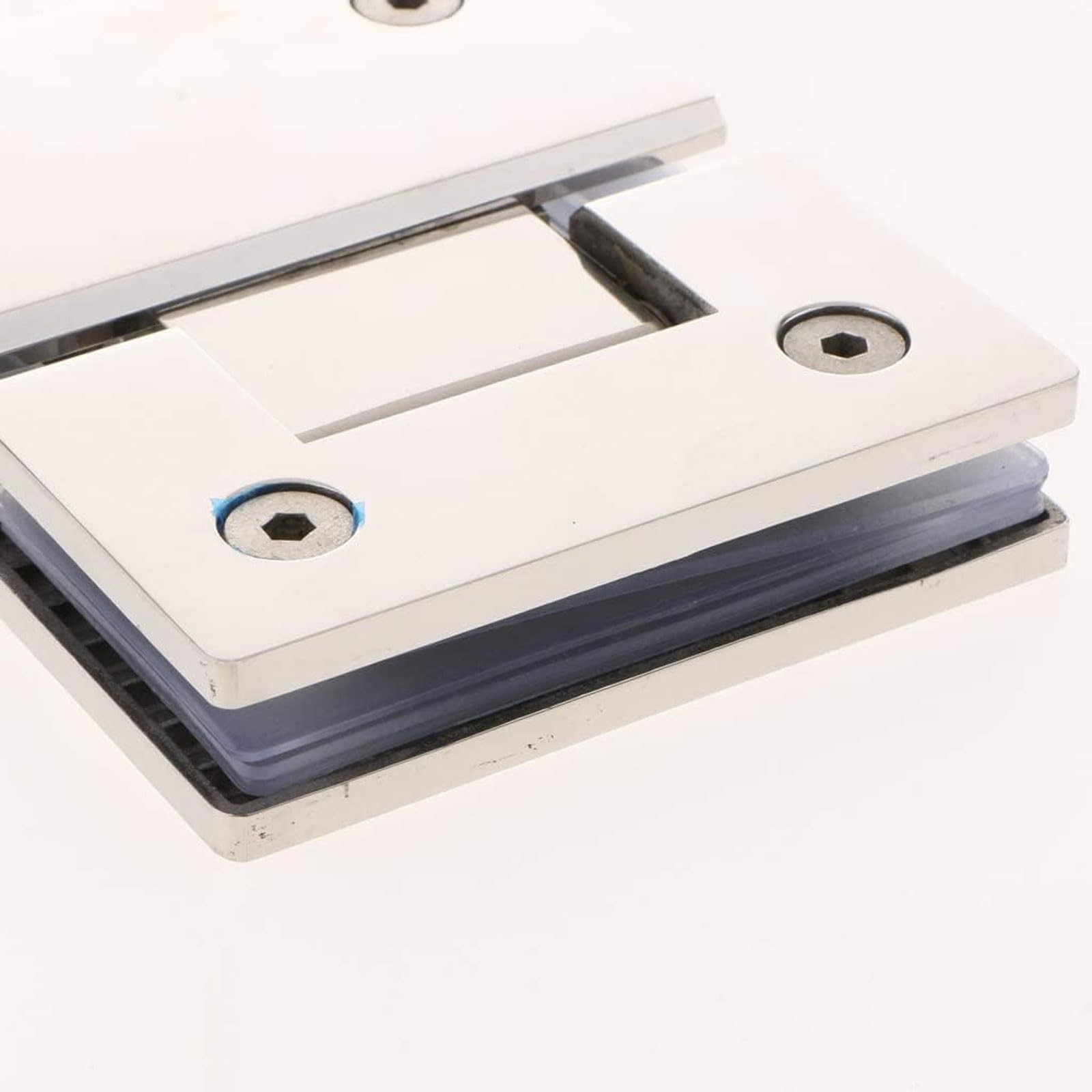 Bisagras para puertas de cristal, Bisagra de vidrio acero inoxidable, accesorios bisagra for puerta, bisagras pivotantes, abrazadera baño, con Clip