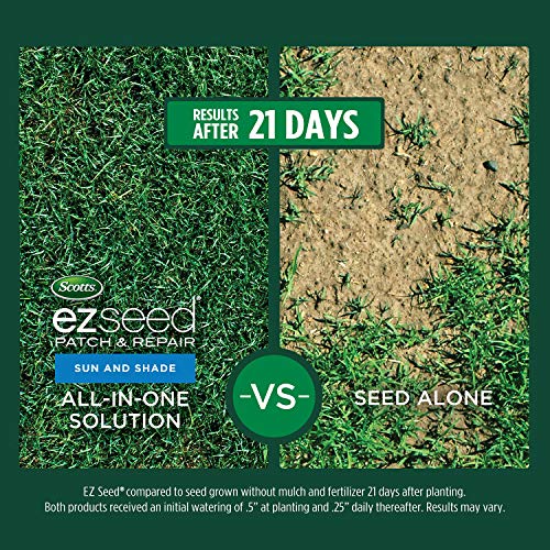 Scotts Turf Builder THICK'R LAWN and EZ Seed Patch & Repair for Sun
