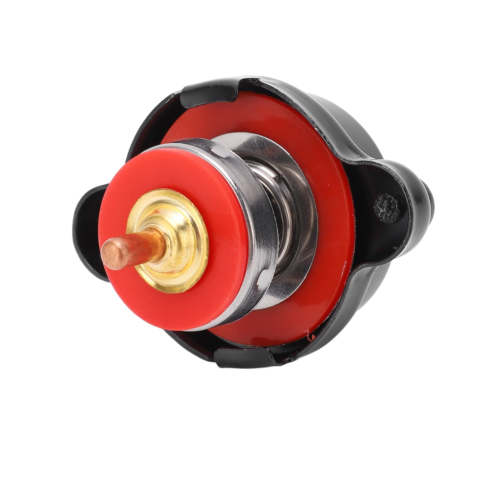 Tappo del Radiatore con Indicatore di Temperatura, Pratico 1638630001 Copri Radiatore per Moto Resistente Al Calore e Antideflagrante per Riparazione,termometro