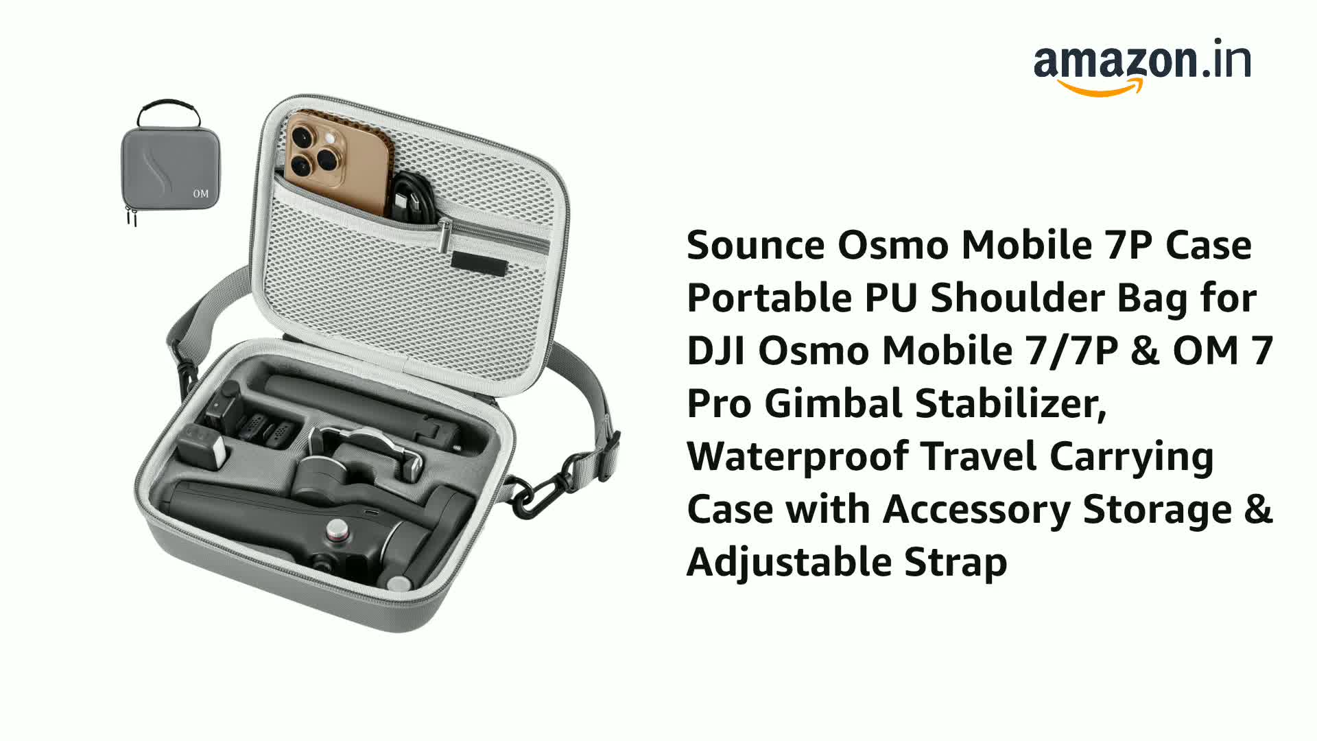Portable Bag Organizer Case For DJI Osmo Mobile 7/7P Handheld Gimbal Stabilizer - View #9