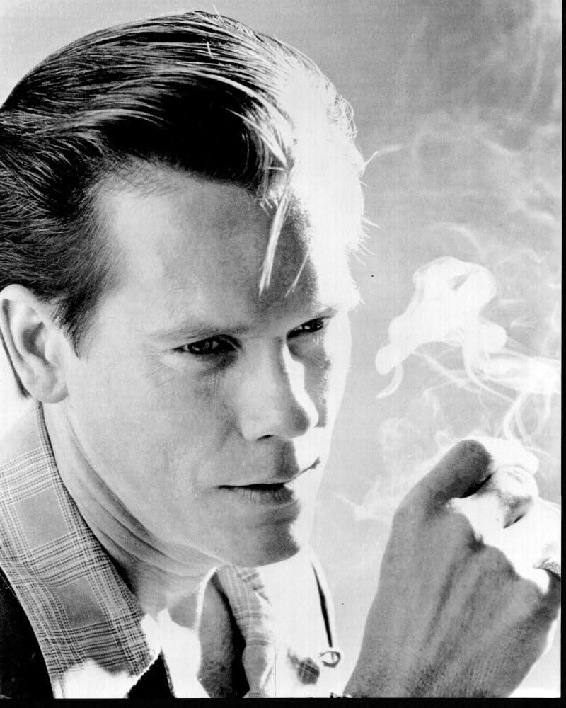 Posterazzi Kevin Bacon Smoking Black And White Photo Print (8 x 10)