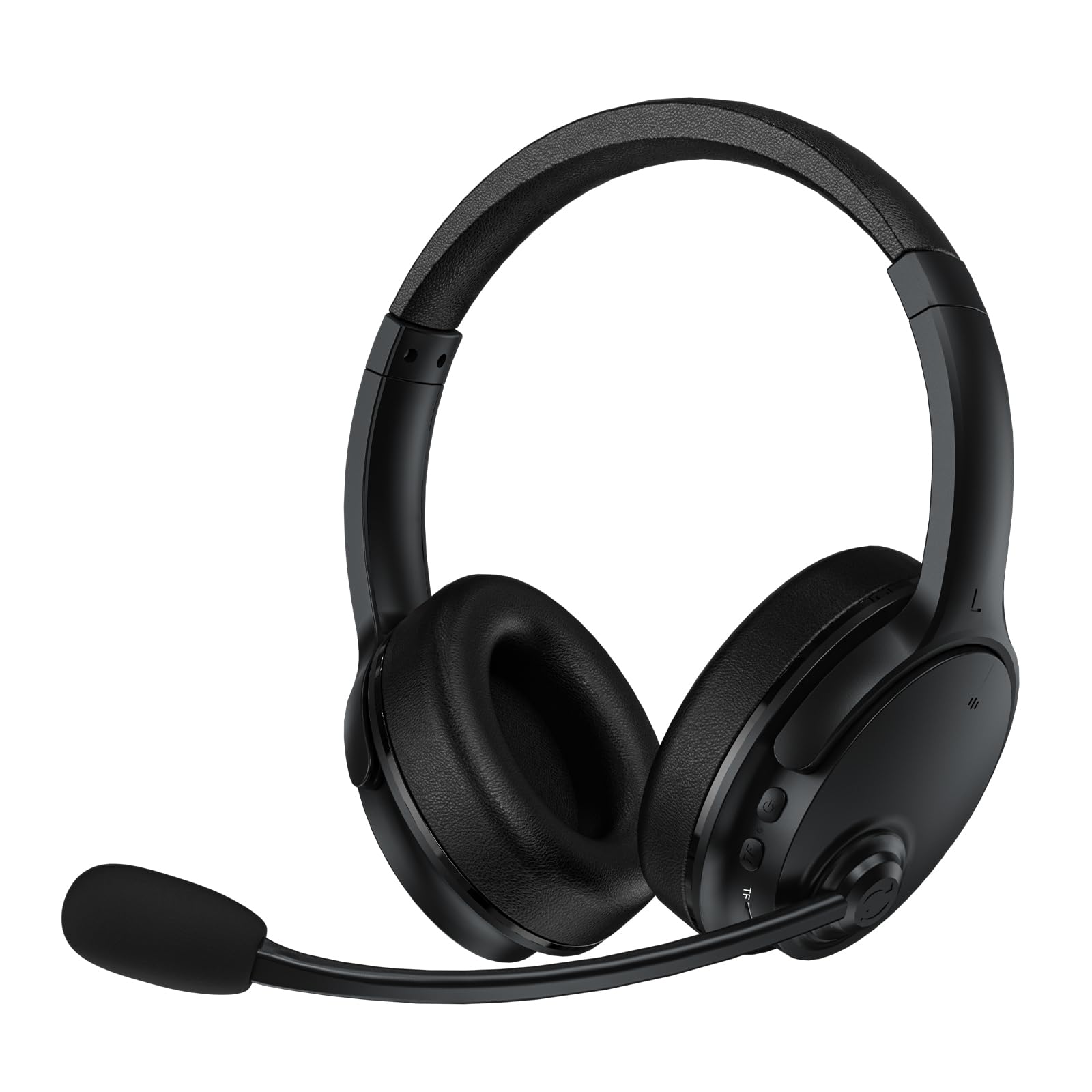 Cuffie Memory Learning, Bluetooth 5.3 con Eco in Tempo Reale per Lettura, Addestramento Lingua & Apprendimento Multisensoriale, 20H Batteria, Over-Ear Latenza Zero con Microfono per Supporto Educativo