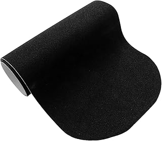 INOOMP Fita Adesiva Preta Para Skate Fita Adesiva Preta Fita Adesiva Preta Folha De Fita Para Skate Longboard Papel De Areia Para Skate De Longboard Folha De Lixa De Quatro Rodas Deck De