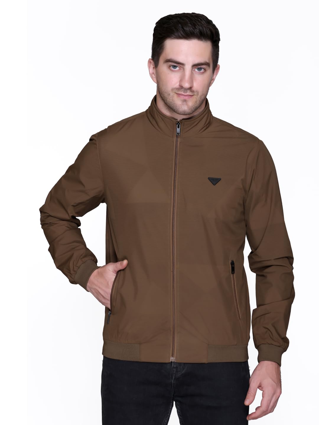 rare times Bomber Jacket For Man | Light Winter Jacket | Men's Regular Fit Zip-Up Casual Jacket with Zipper Pocket (Pack of 1)-picture-19