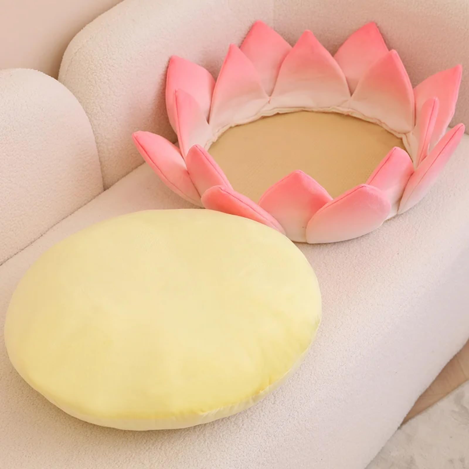 Amazon.com: Lotus Cushion Flower Seat Pillow Soft Plush Floor