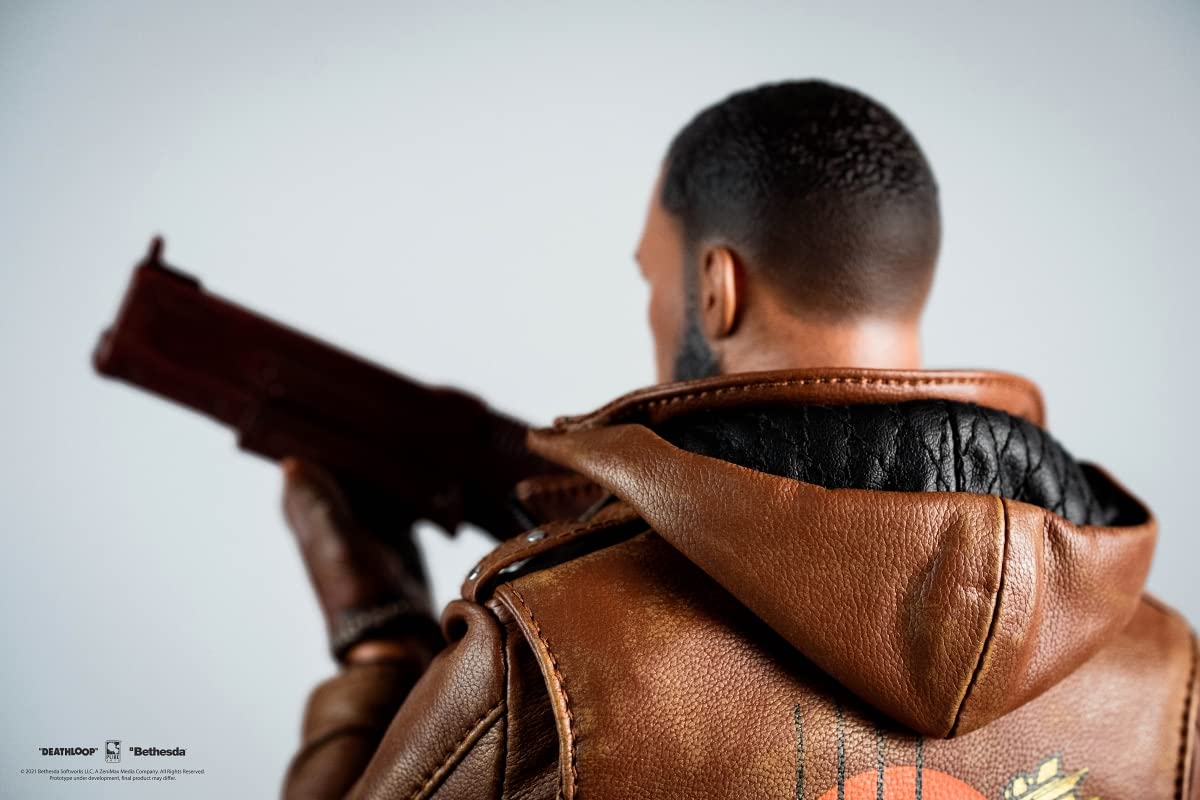 Amazon | DEATHLOOP コルト 1/6 アクションフィギュア オレンジ 628901