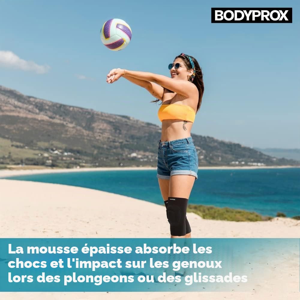 Bodyprox Genouillères de protection épais éponge antidérapant