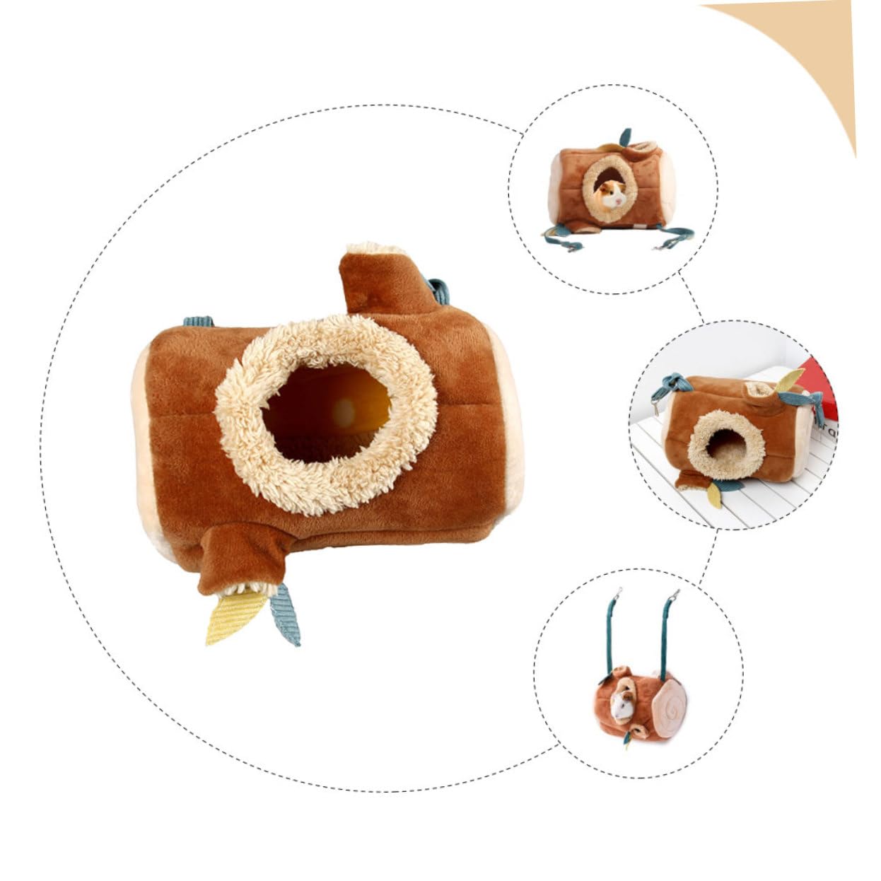 BESPORTBLE 2stücke Hängematte Für Meerschweinchen Und Kleintiere Gemütliche Schlafgelegenheit Für Hamster Und Chinchillas Vielseitiges Zubehör Für Käfig Für Jede Jahreszeit