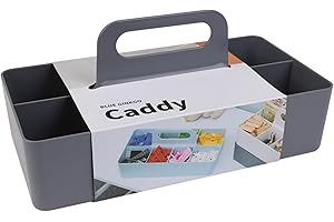 BLUE GINKGO Stackable Paper Plate Storage Organizer