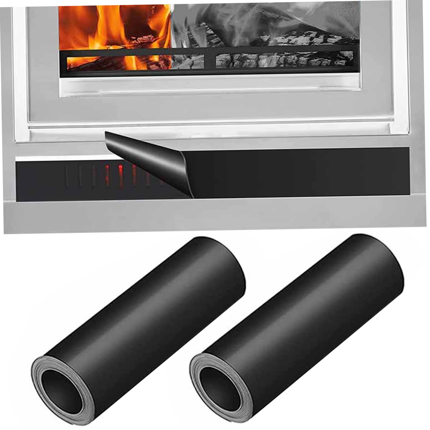 Tapón de goma para chimenea magnético de alta densidad y acabado premium